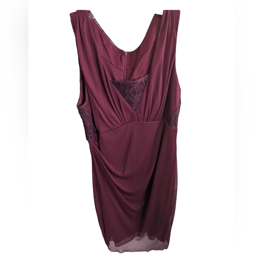 Scarlett Purple Chemise Elegant Dress